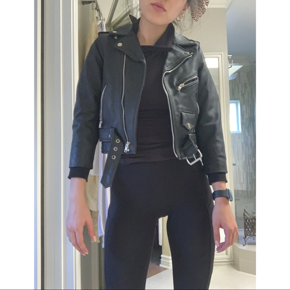 Leather Jacket With Harley-Davidson Patch - image 8